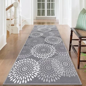 Washable Non-Slip Runner Rug – 2x6 Ft Soft Flannel